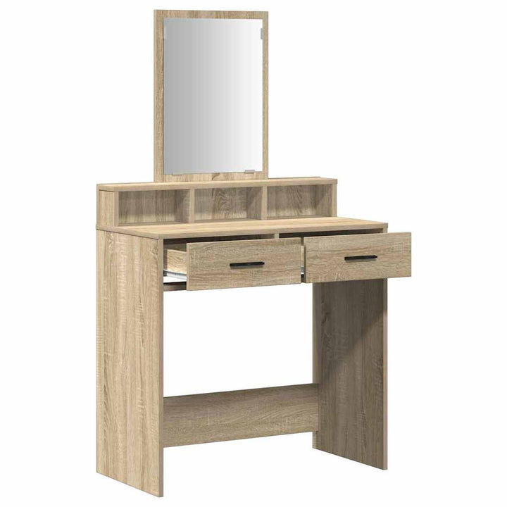 Klædeskab med skuffe Sonoma eg 79 x 41 x 140 cm Konstrueret træ