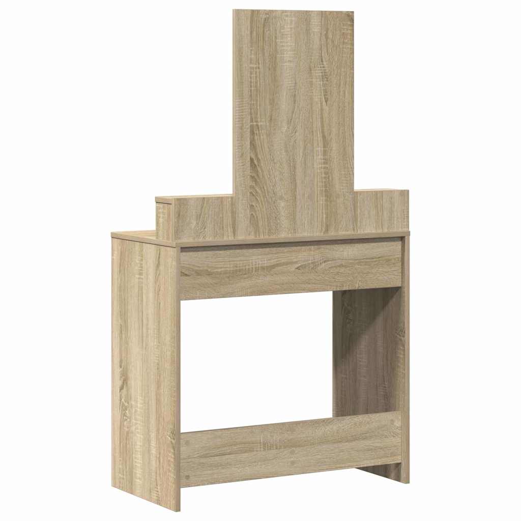 Klædeskab med skuffe Sonoma eg 79 x 41 x 140 cm Konstrueret træ
