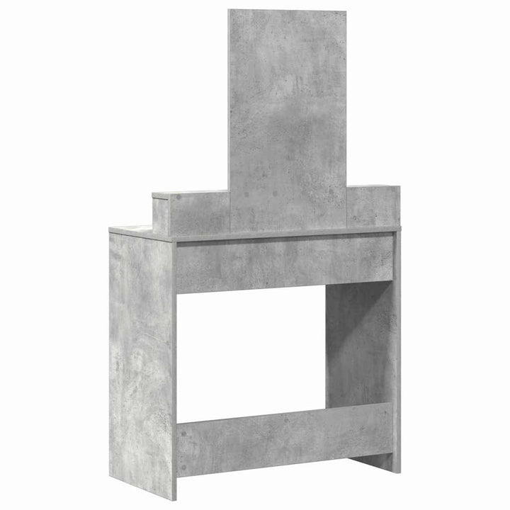 Klædeskab Beton Grå 79 x 41 x 140 cm Konstrueret træ