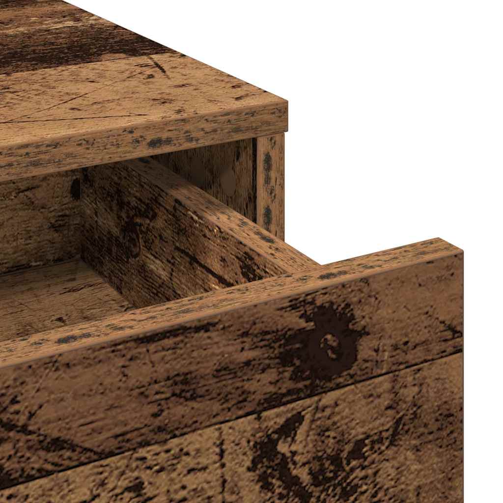 Klædeskab Gammelt træ 79 x 41 x 140 cm Konstrueret træ