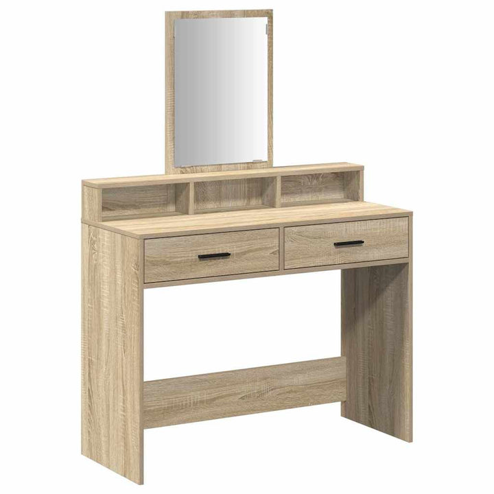 Klædeskab med hylde Sonoma eg 100 x 41 x 140 cm Konstrueret træ