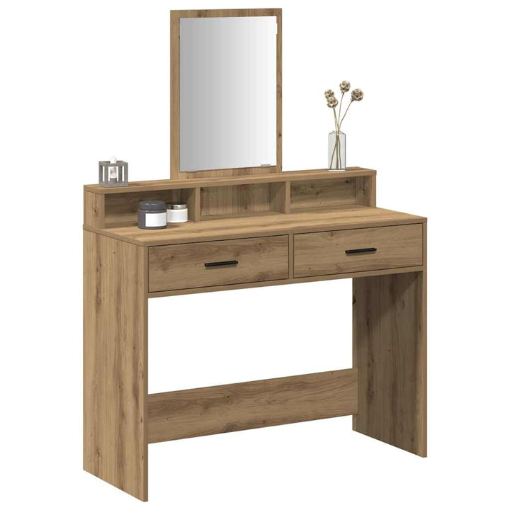 Klædeskab Artisan Egetræ 100 x 41 x 140 cm Konstrueret træ