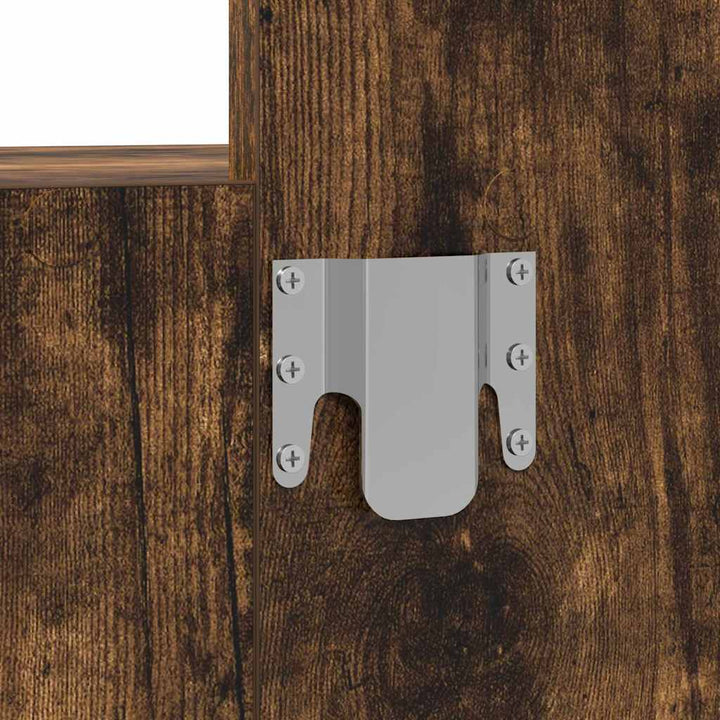 Klædeskab med skuffe Brun 60 x 40 x 70 cm Konstrueret træ