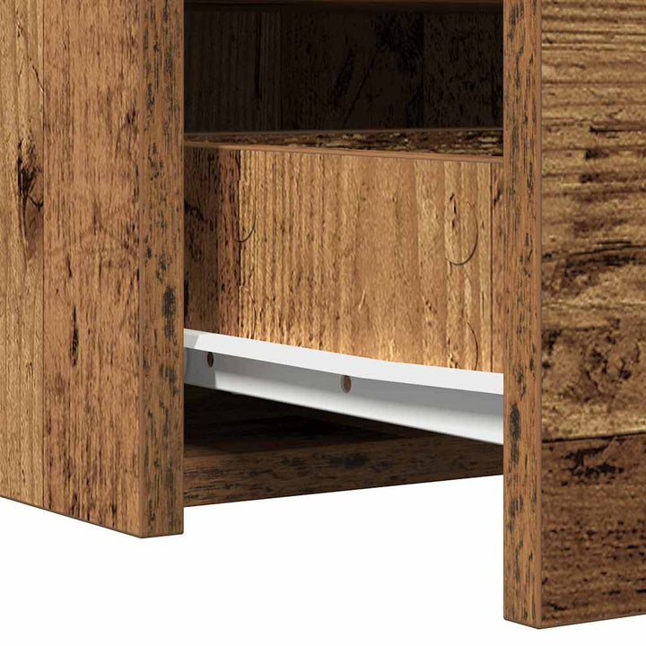 Klædeskab med skuffe Brun 83 x 40 x 70 cm Konstrueret træ