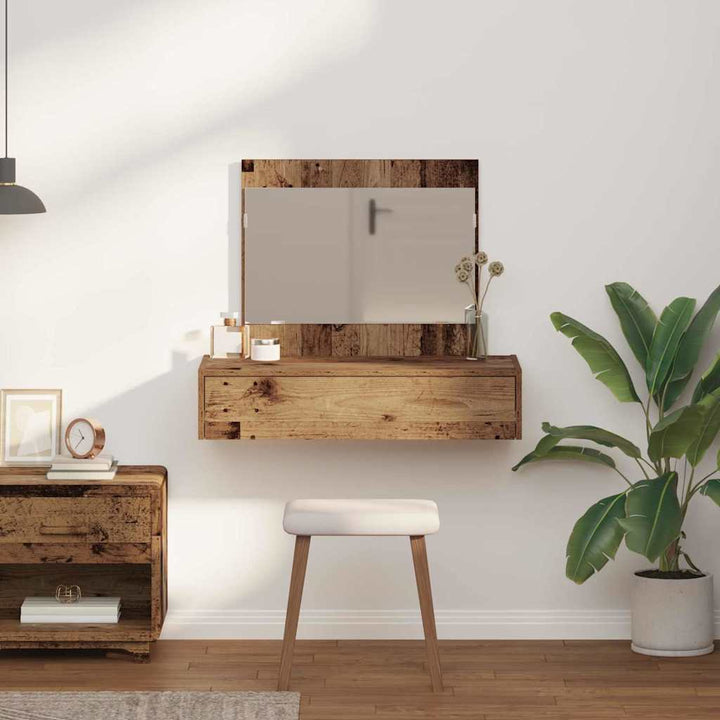 Klædeskab med skuffe Brun 83 x 40 x 70 cm Konstrueret træ