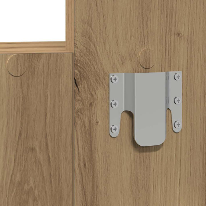 Klædeskab med skuffe Brun 83 x 40 x 70 cm Konstrueret træ