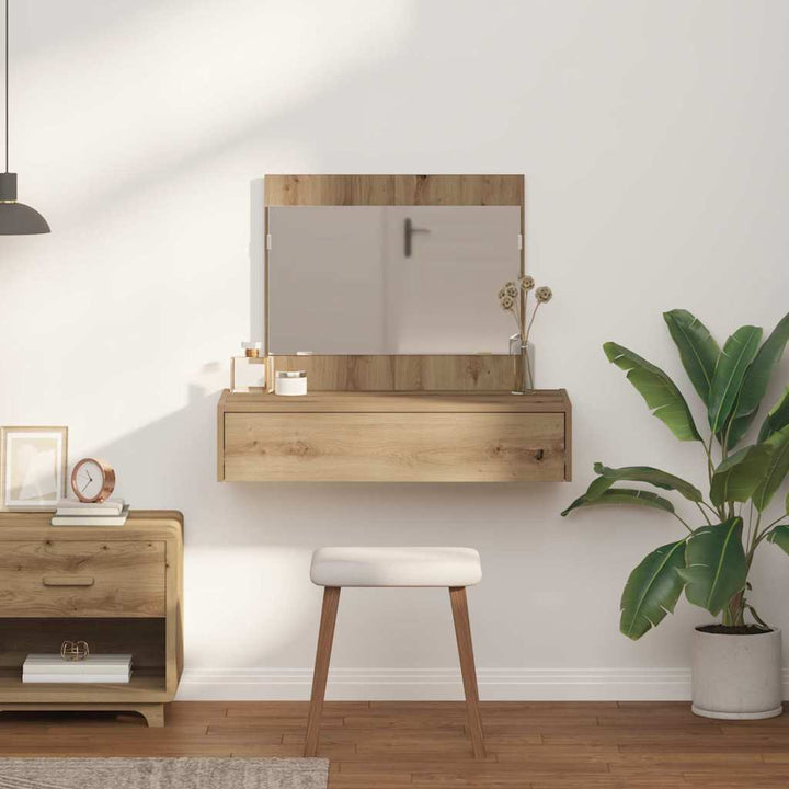 Klædeskab med skuffe Brun 83 x 40 x 70 cm Konstrueret træ