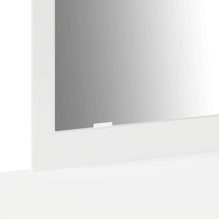 Klædeskab med skuffe Hvid 100 x 40 x 70 cm Konstrueret træ