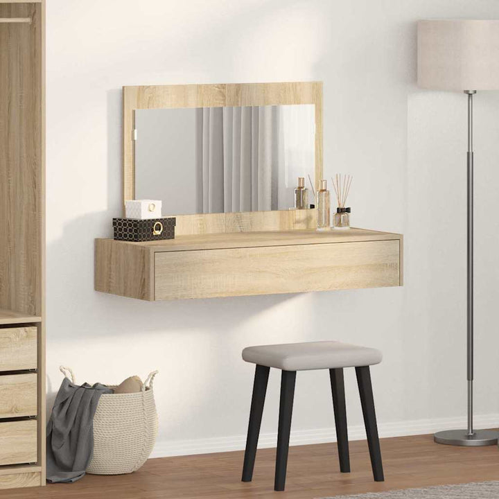 Klædeskab med skuffe Brun 100 x 40 x 70 cm Konstrueret træ