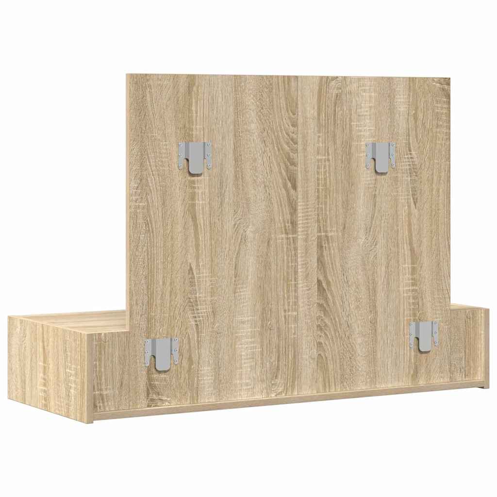 Klædeskab med skuffe Brun 100 x 40 x 70 cm Konstrueret træ