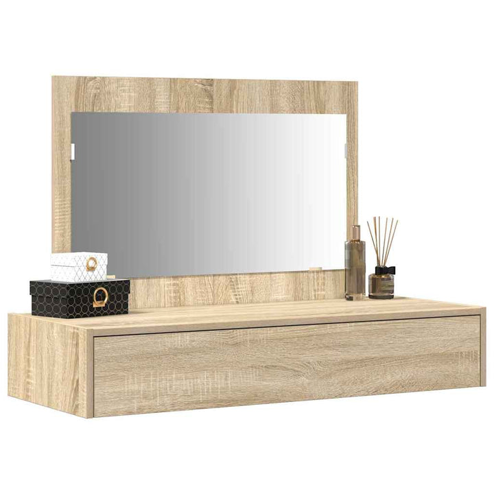Klædeskab med skuffe Brun 100 x 40 x 70 cm Konstrueret træ