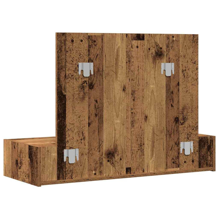 Klædeskab med skuffe Brun 100 x 40 x 70 cm Konstrueret træ