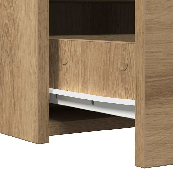 Klædeskab Brun 100 x 40 x 70 cm Konstrueret træ
