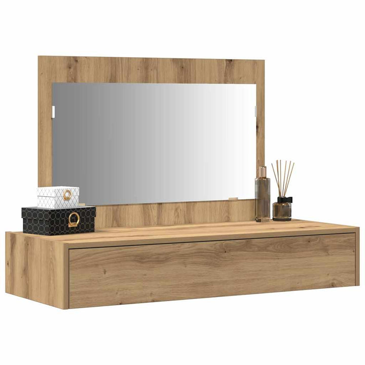 Klædeskab med skuffe Brun 100 x 40 x 70 cm Konstrueret træ