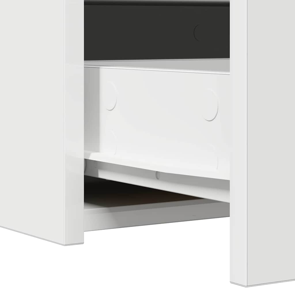 Klædeskab Hvid 60 x 40 x 70 cm Konstrueret træ