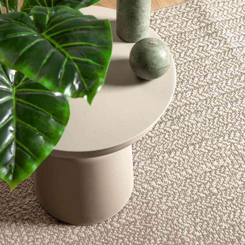 Tæppe ZIZUR Creme 150 x 80 cm Polypropylen