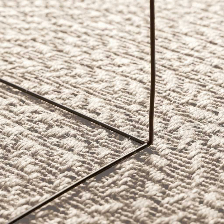 Tæppe ZIZUR Creme 150 x 80 cm Polypropylen
