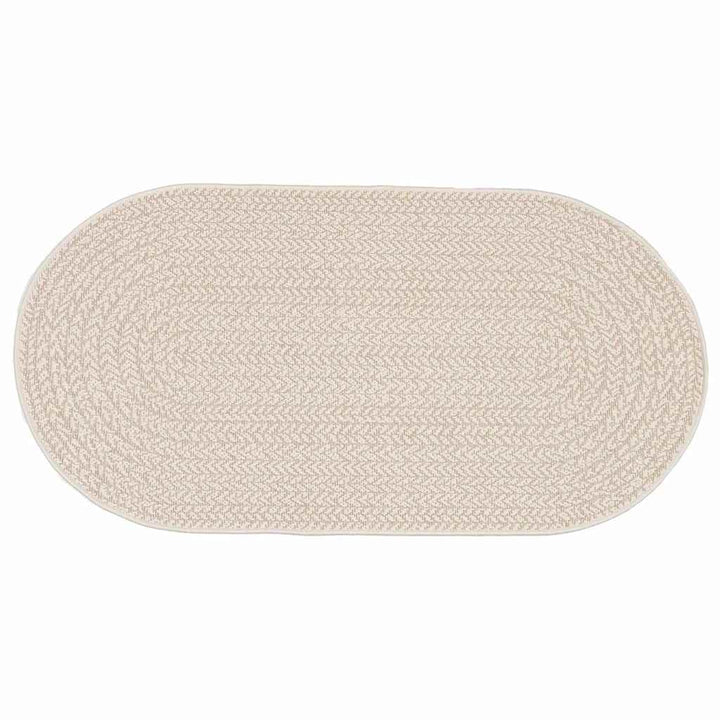 Tæppe ZIZUR Creme 150 x 80 cm Polypropylen