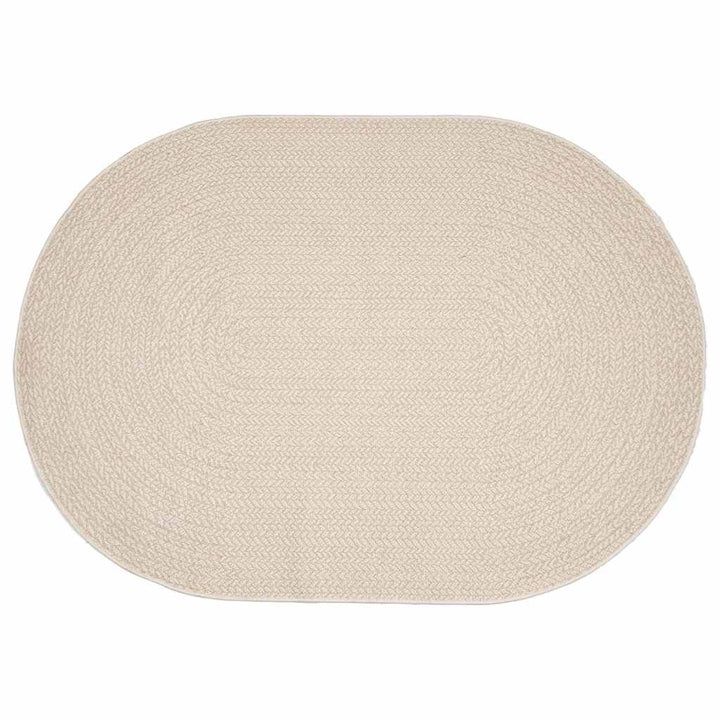Tæppe ZIZUR Creme 170 x 120 cm Polypropylen