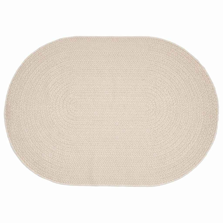 Tæppe ZIZUR Creme 200 x 140 cm Polypropylen