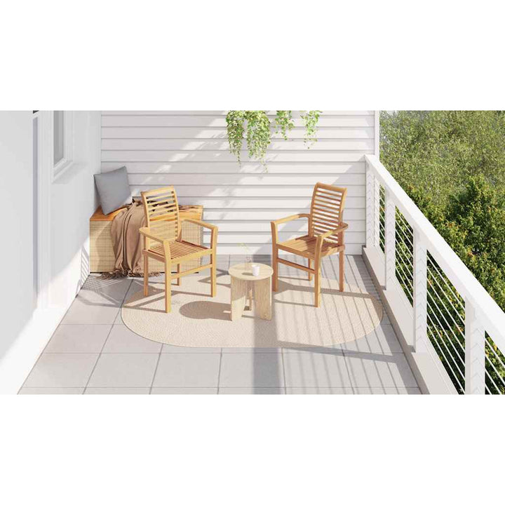 Tæppe ZIZUR Creme 230 x 160 cm Polypropylen