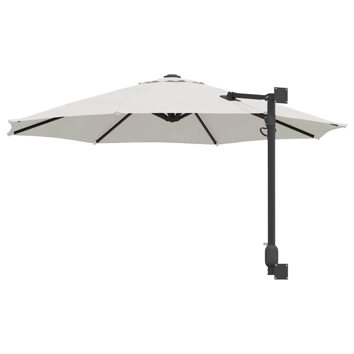 Havesol Sandfarvet 248 x 248 x 148 cm Polyester og Stål