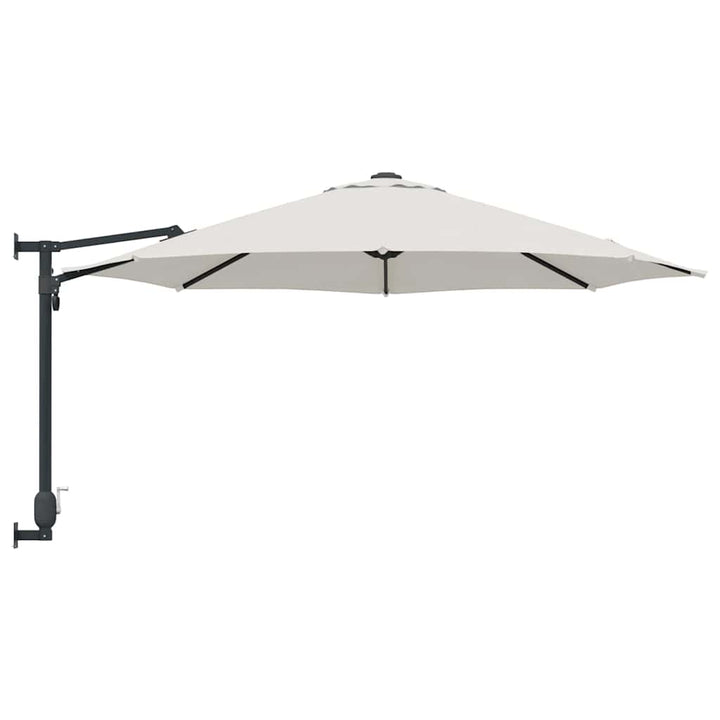 Havesol Sandfarvet 248 x 248 x 148 cm Polyester og Stål
