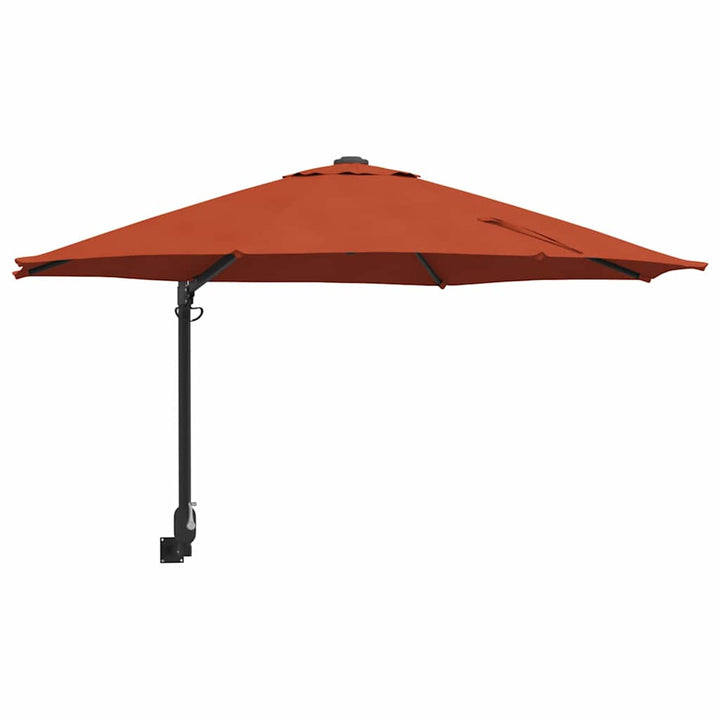 Havesol Terrakotta 248 x 248 x 148 cm Polyester og Stål