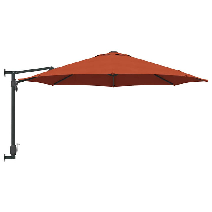 Havesol Terrakotta 248 x 248 x 148 cm Polyester og Stål