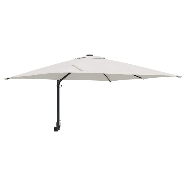 Havesol Sandfarvet 248,5 x 247,5 x 160 cm Polyester og Stål