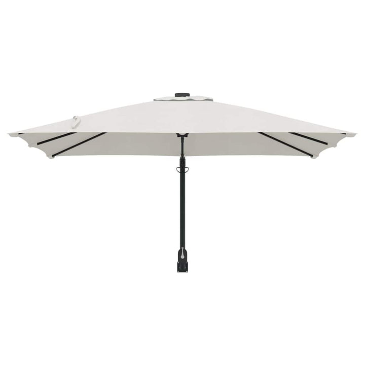Havesol Sandfarvet 248,5 x 247,5 x 160 cm Polyester og Stål