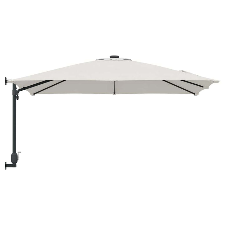Havesol Sandfarvet 248,5 x 247,5 x 160 cm Polyester og Stål