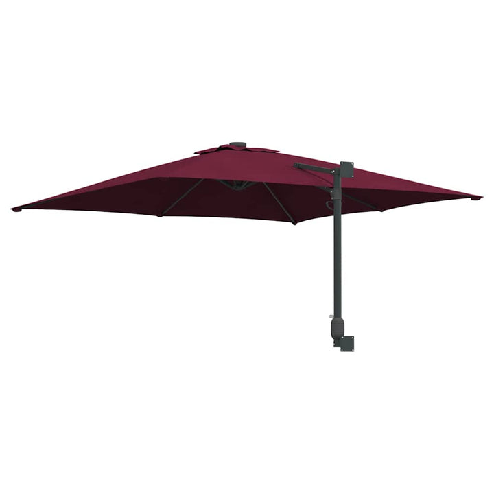 Havesol Bordeaux Rød 248,5 x 247,5 x 160 cm Polyester og Stål