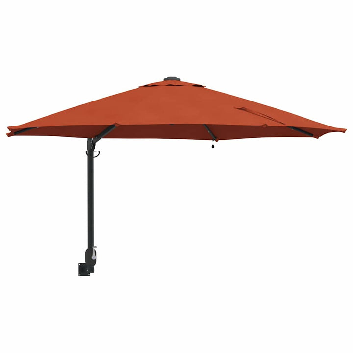 Havesol Terrakotta 248 x 248 x 148 cm Polyester og Stål