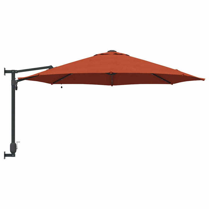 Havesol Terrakotta 248 x 248 x 148 cm Polyester og Stål