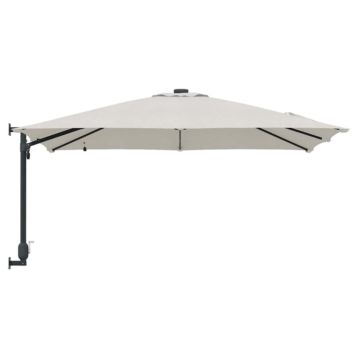 Havesol Sandfarvet 248,5 x 247,5 x 160 cm Polyester og Stål