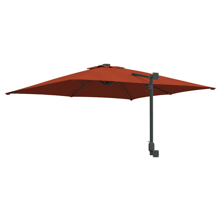 Havesol Terrakotta 248,5 x 247,5 x 160 cm Polyester og Stål
