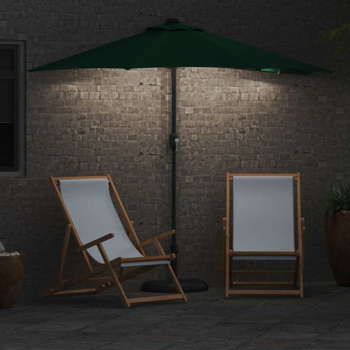 Havesol Grøn 294 x 150 x 223 cm Polyester og Stål
