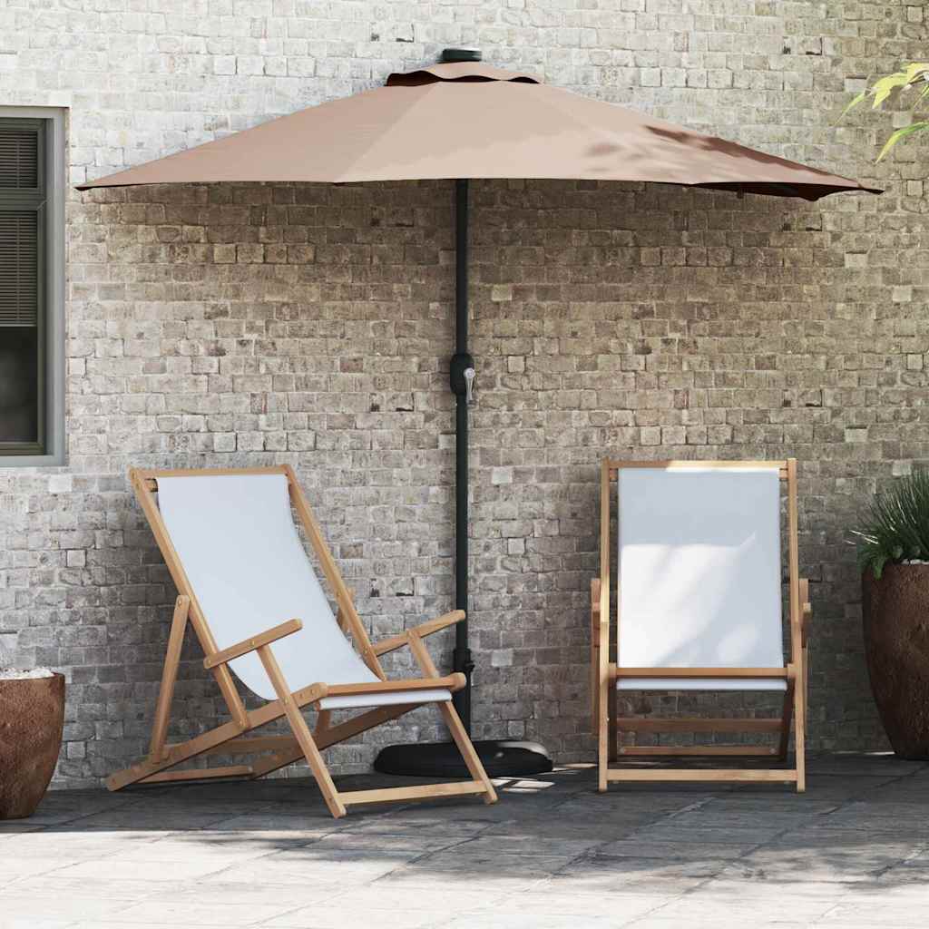 Havesol Gråbrun 294 x 150 x 223 cm Polyester og Stål