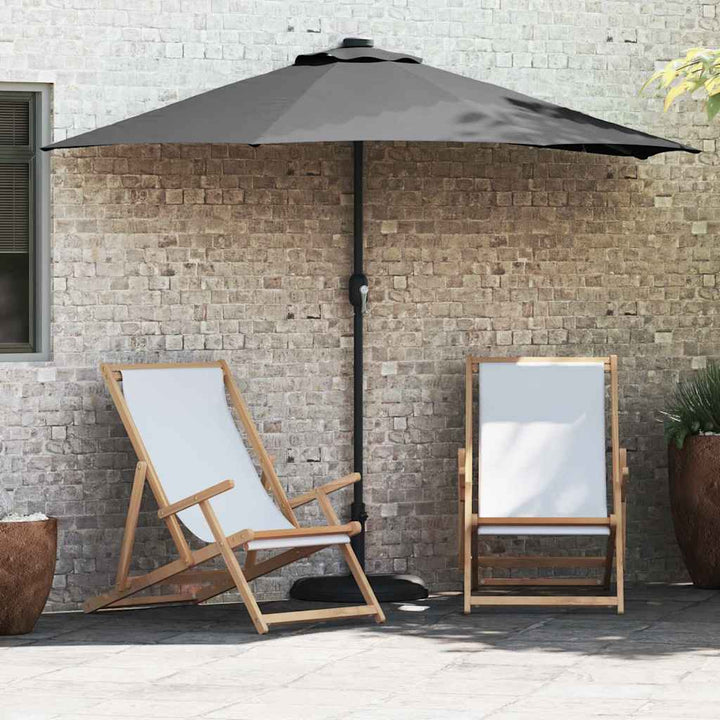 Havesol Antracit 294 x 150 x 224 cm Polyester og Stål