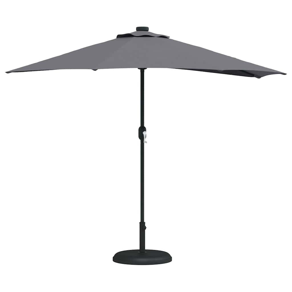Havesol Antracit 294 x 150 x 224 cm Polyester og Stål
