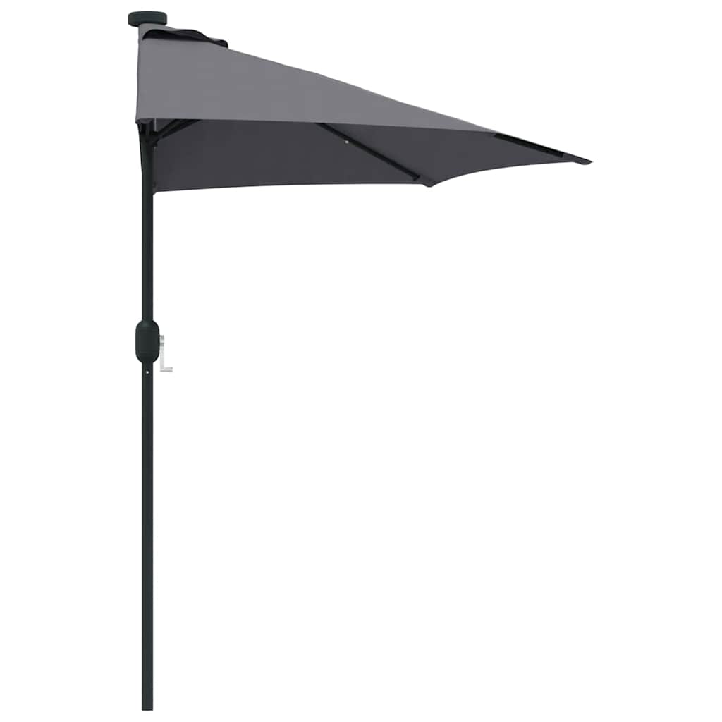 Havesol Antracit 294 x 150 x 224 cm Polyester og Stål