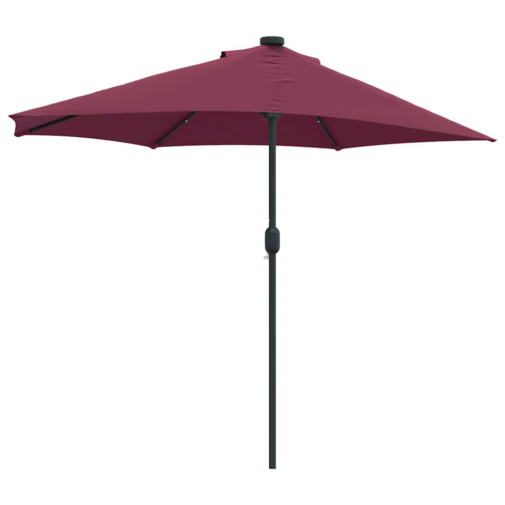 Havesol Bordeaux Rød 294 x 150 x 224 cm Polyester og Stål