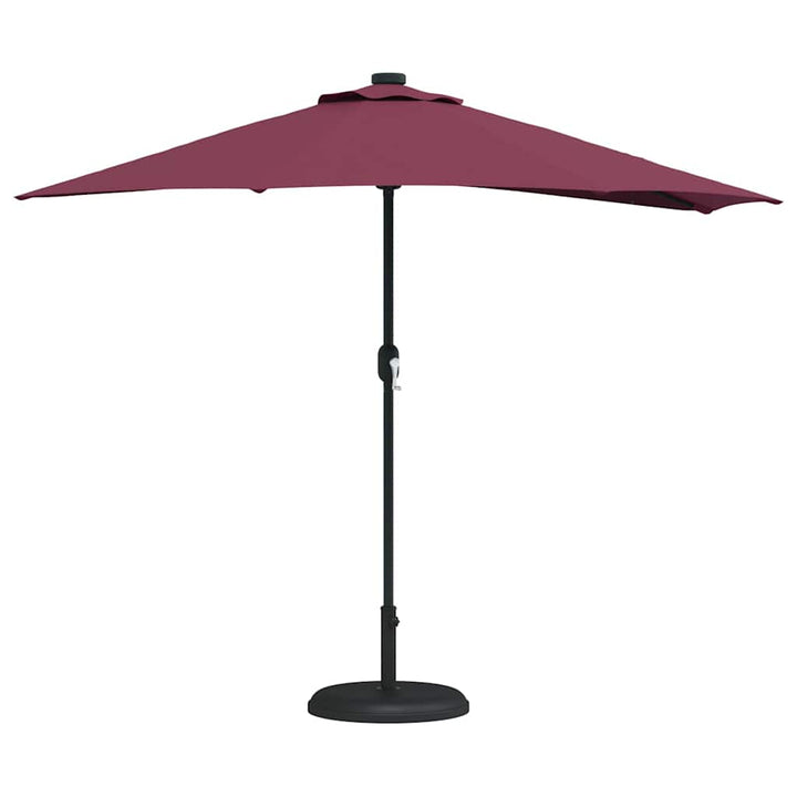 Havesol Bordeaux Rød 294 x 150 x 224 cm Polyester og Stål