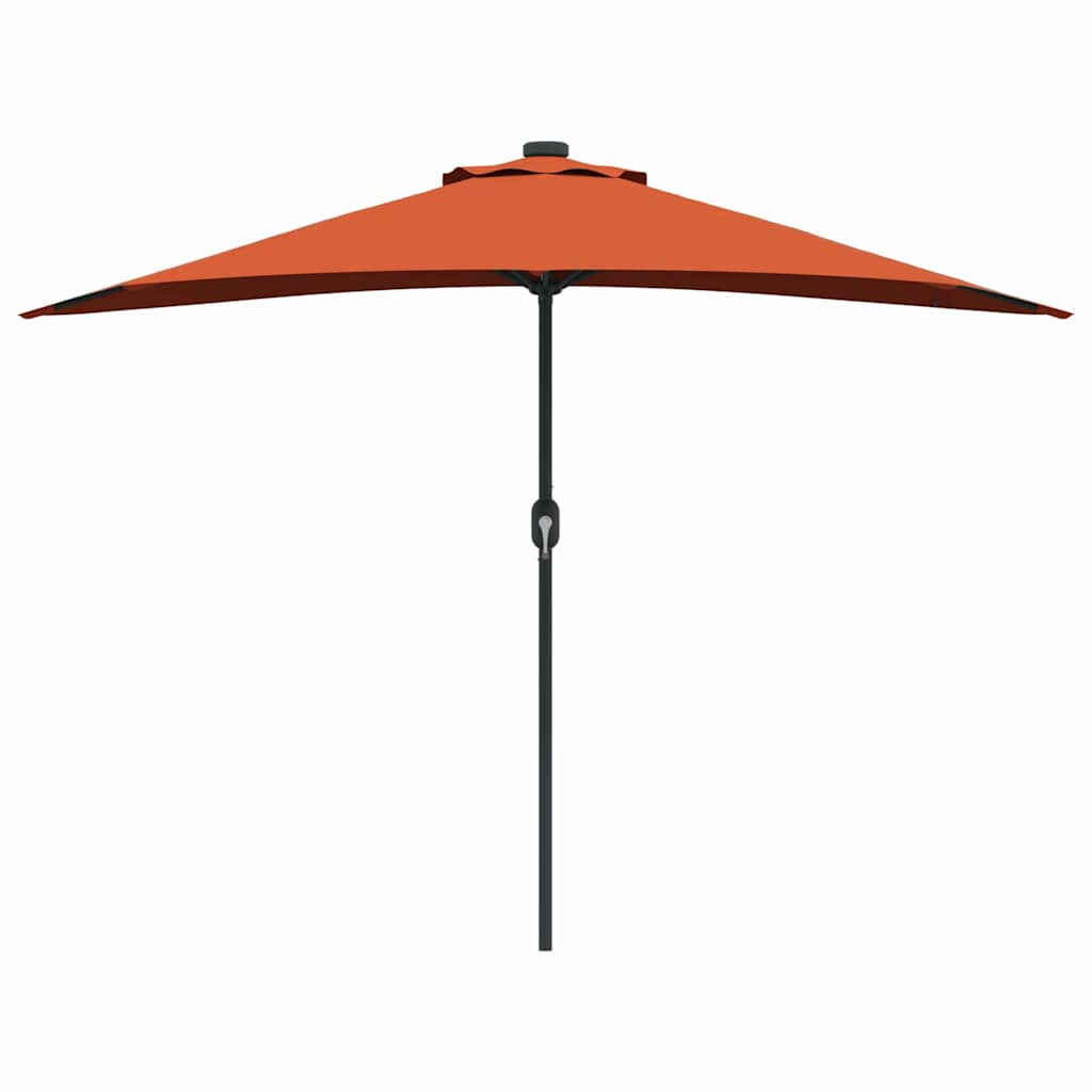 Havesol Terrakotta 294 x 150 x 224 cm Polyester og Stål