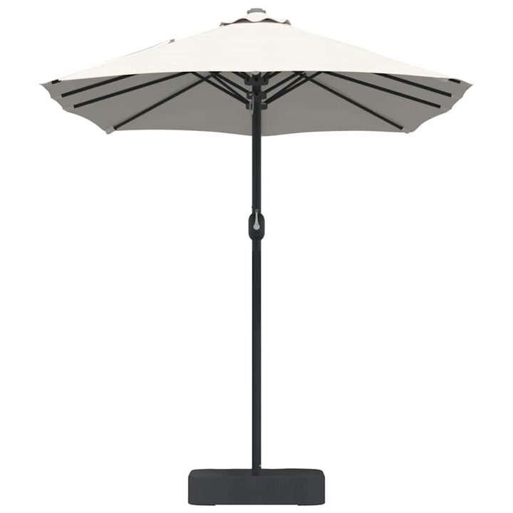 Havesol Sandfarvet 385 x 209 x 244 cm Polyester og Stål