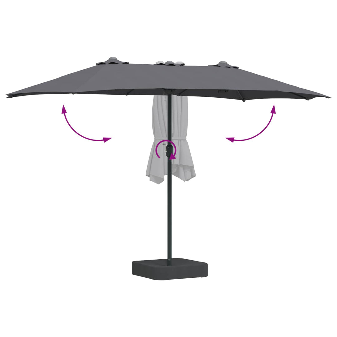 Havesol Antracit 385 x 209 x 244 cm Polyester
