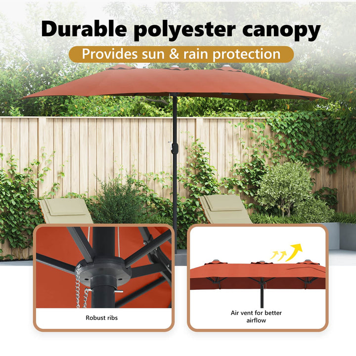 Havesol Terrakotta 385 x 209 x 244 cm Polyester