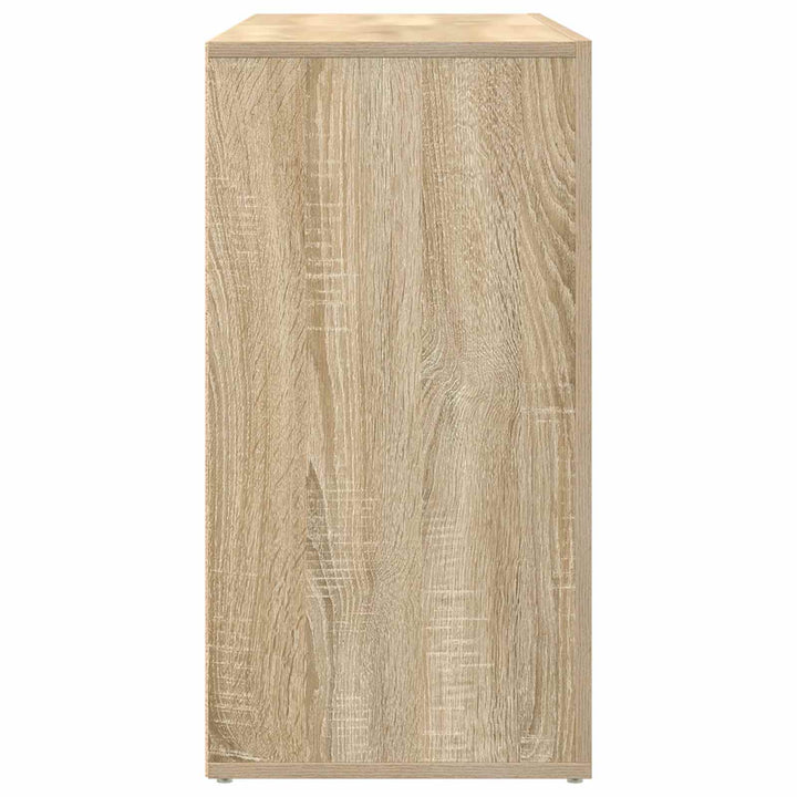 Sideboard med skuffe Sonoma eg 120 x 36 x 69 cm Konstrueret træ