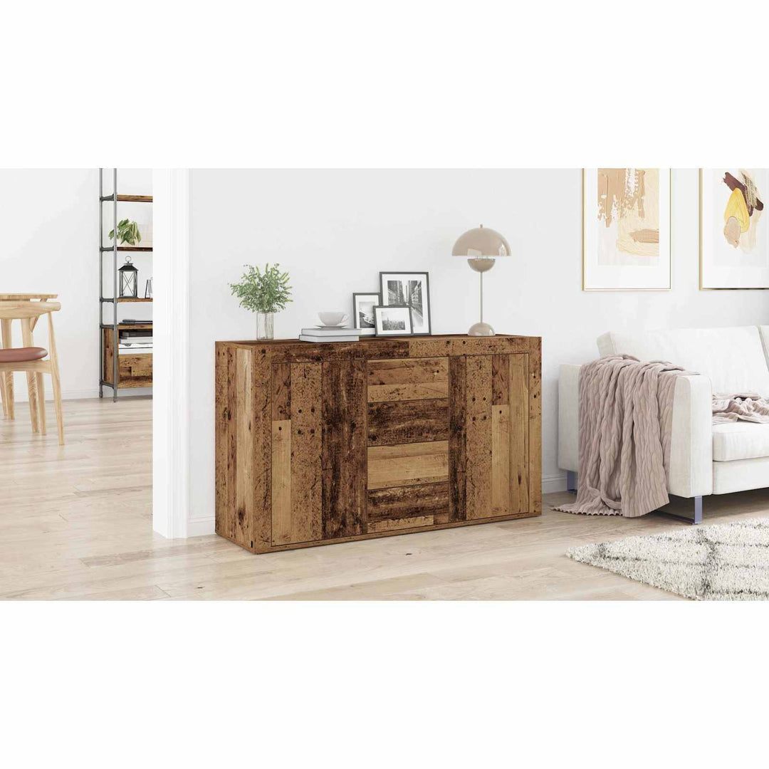 Sideboard Gammelt træ 120 x 36 x 69 cm Konstrueret træ